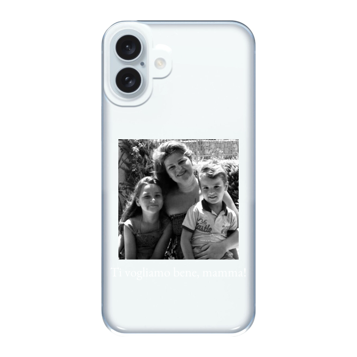 Cover personalizzata iPhone 16 Plus