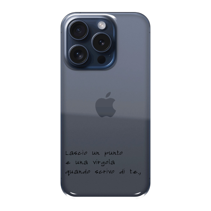 Cover personalizzata iPhone 15 Pro