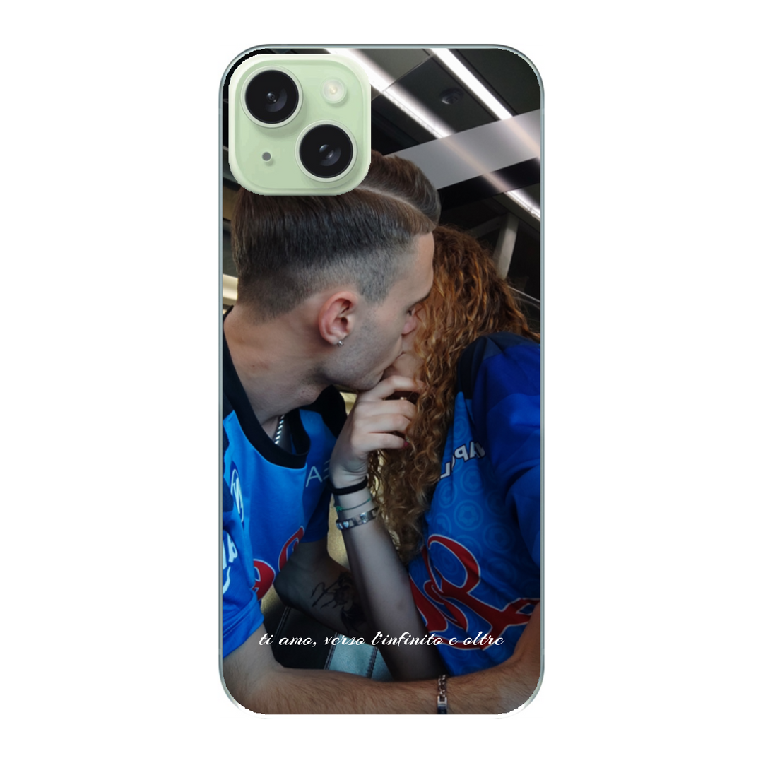 Cover personalizzata iPhone 15 Plus
