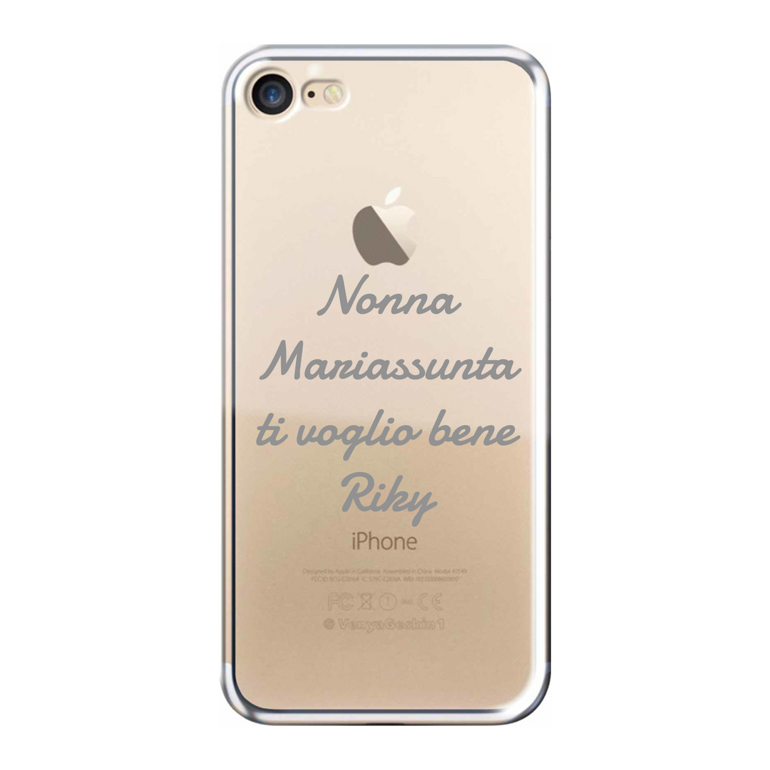 Cover personalizzata iPhone 7