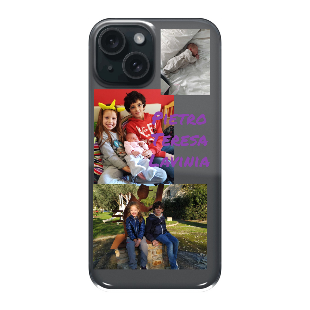 Cover personalizzata iPhone 15