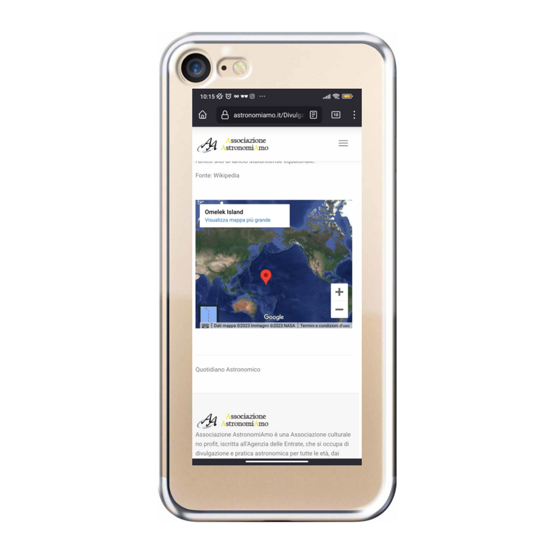 Cover personalizzata iPhone 8