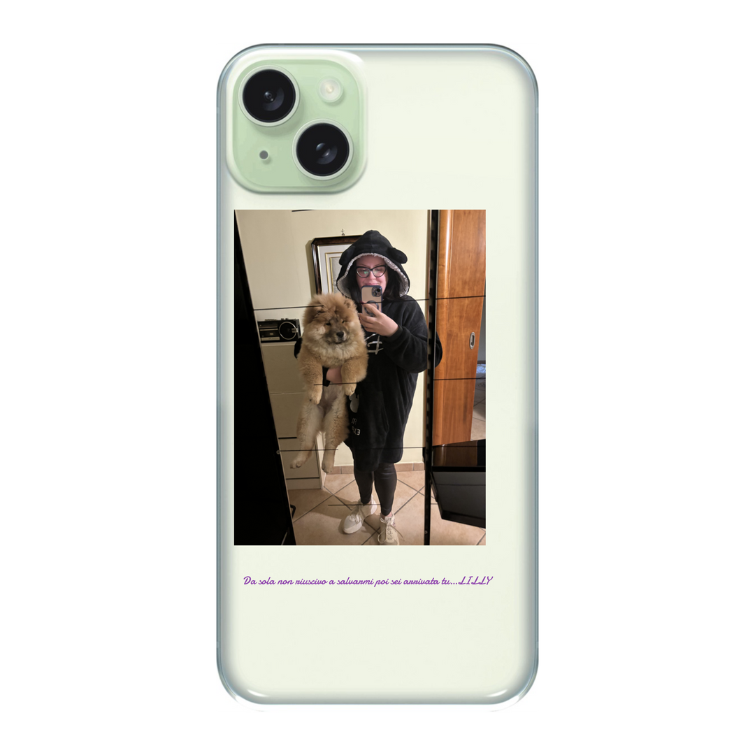 Cover personalizzata iPhone 15 Plus