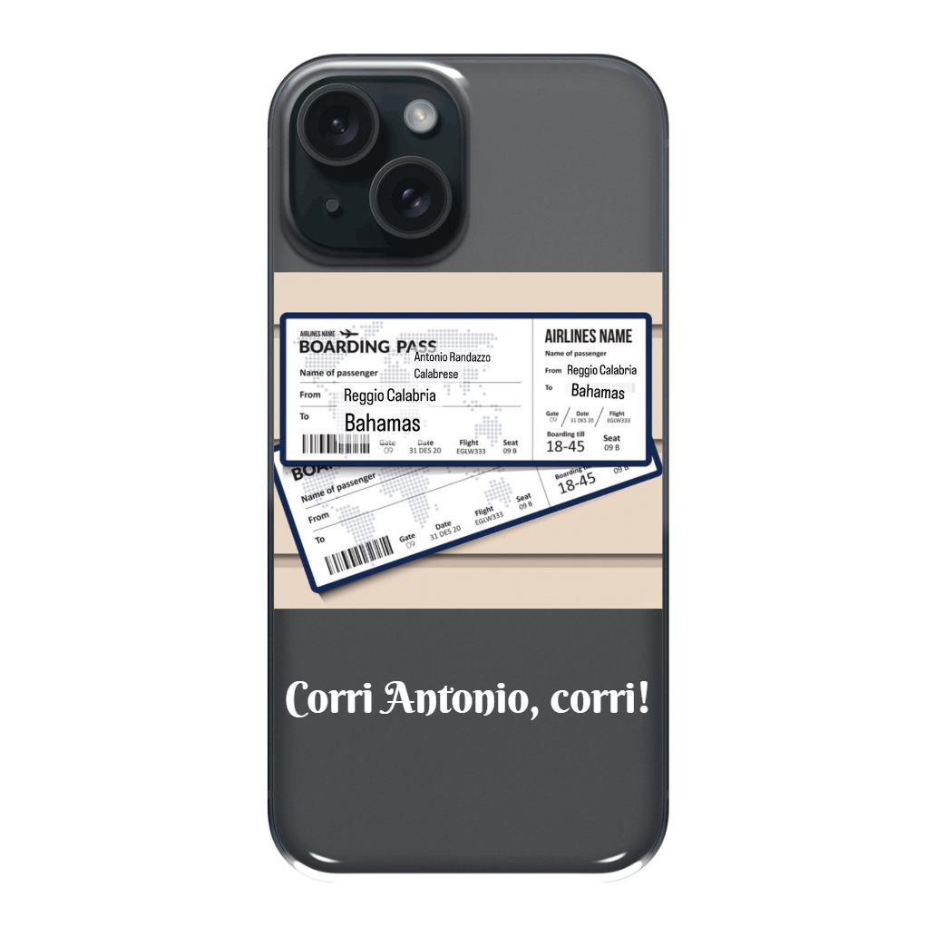 Cover personalizzata iPhone 15