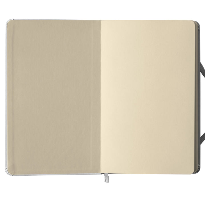 Taccuino The wild 80's dell'album Sticker di Ideandoo: copertina soft touch in 8 colori, con chiusura e segnalibro coordinati