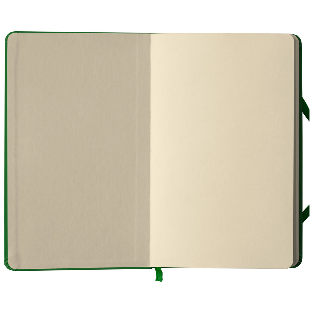 Taccuino MILANO dell'album Mapperó di TSITSI CONCEPT: copertina soft touch in 8 colori, con chiusura e segnalibro coordinati