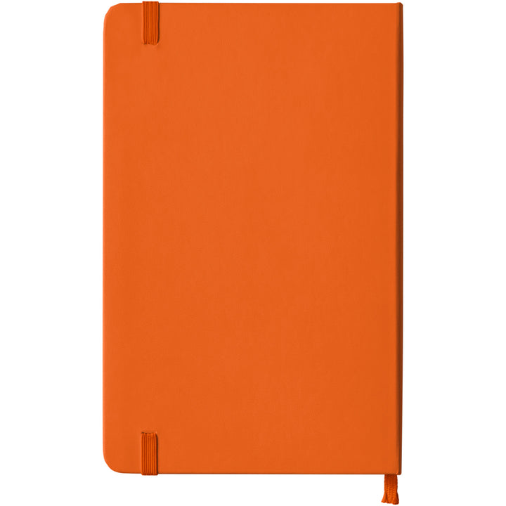 Taccuino Sfondo dell'album Thinker su carta di Charlotte Le Bleu: copertina soft touch in 8 colori, con chiusura e segnalibro coordinati