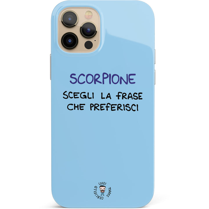 Cover Scorpione dell'album Segni Zodiacali 2024 di Luigi Torres Cerciello per iPhone, Samsung, Xiaomi e altri