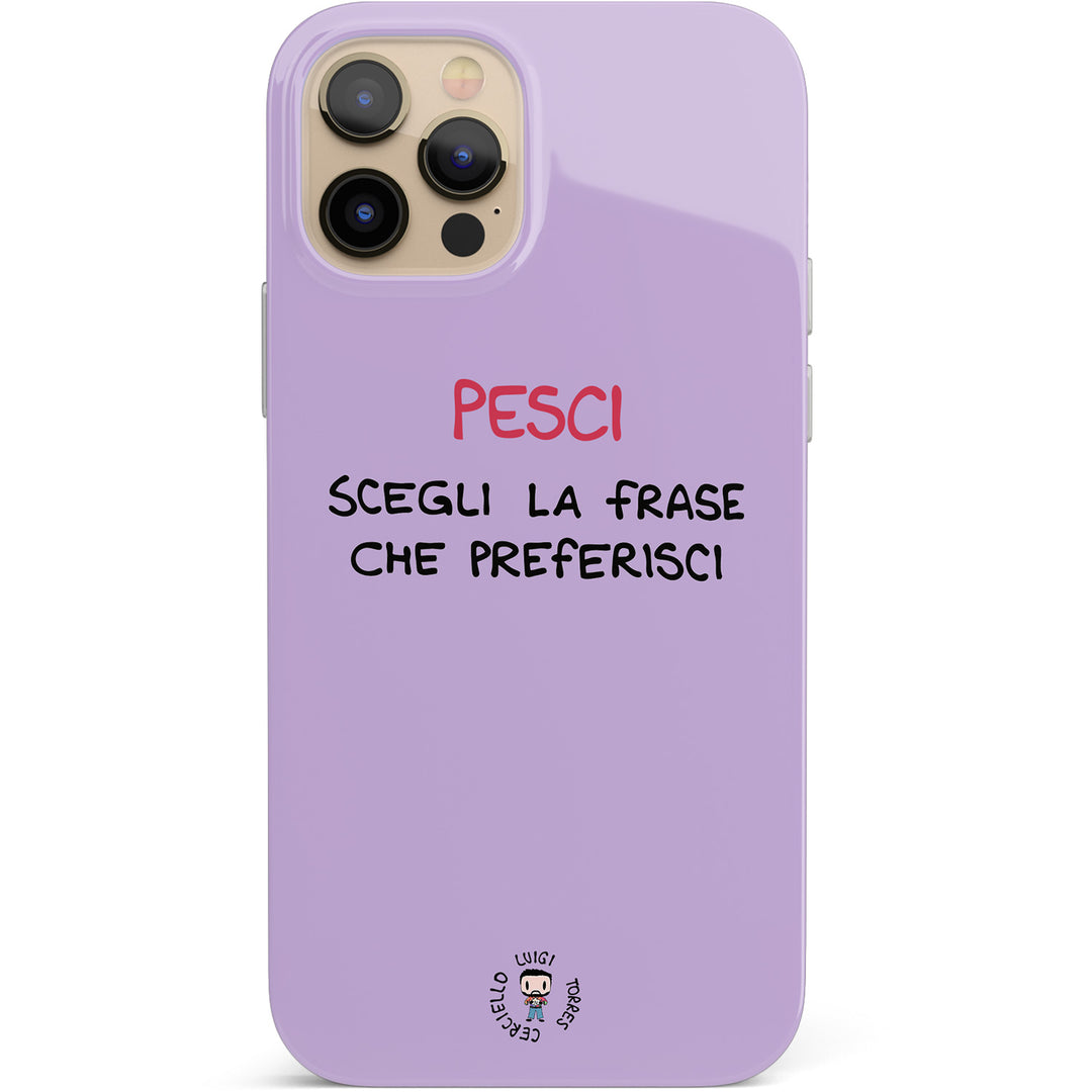 Cover Pesci dell'album Segni Zodiacali 2024 di Luigi Torres Cerciello per iPhone, Samsung, Xiaomi e altri