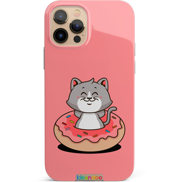 Cover Gatto Donut dell'album Donuts per tutti di Ideandoo per iPhone, Samsung, Xiaomi e altri