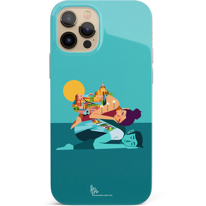 Cover Procida dell'album Viaggi Illustrati di Alessandra Loreti per iPhone, Samsung, Xiaomi e altri