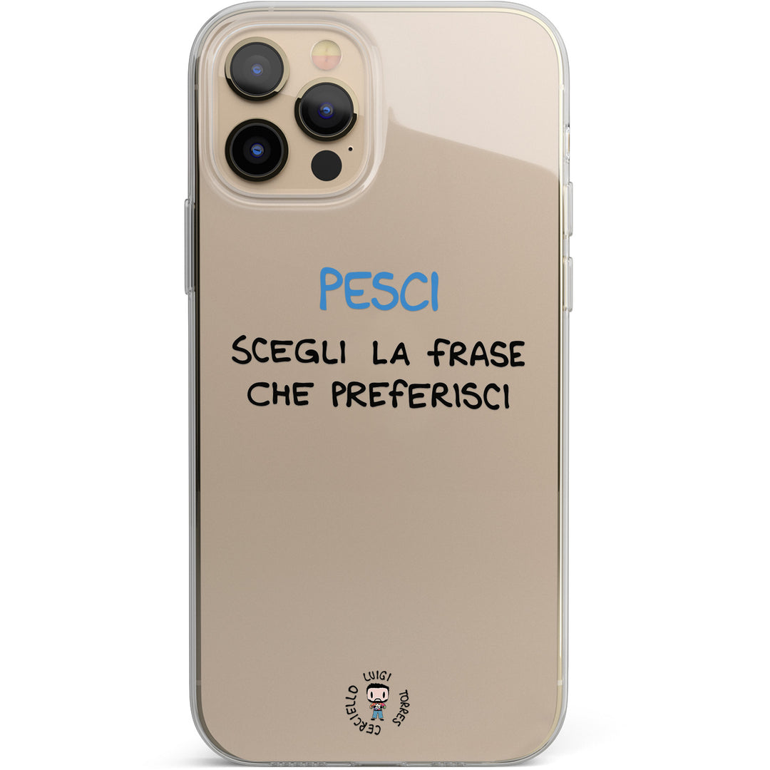 Cover Pesci dell'album Segni Zodiacali 2024 di Luigi Torres Cerciello per iPhone, Samsung, Xiaomi e altri