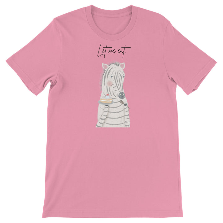 Maglietta Zebra dell'album Head in the clouds di IrisBiancoIllo, T-Shirt uomo donna e bambino a maniche corte in cotone con girocollo