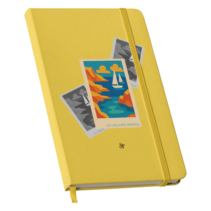 Taccuino Modern Sea in Winter dell'album Winter Fantasies From the World - Taccuini di SF Creator: copertina soft touch in 8 colori, con chiusura e segnalibro coordinati