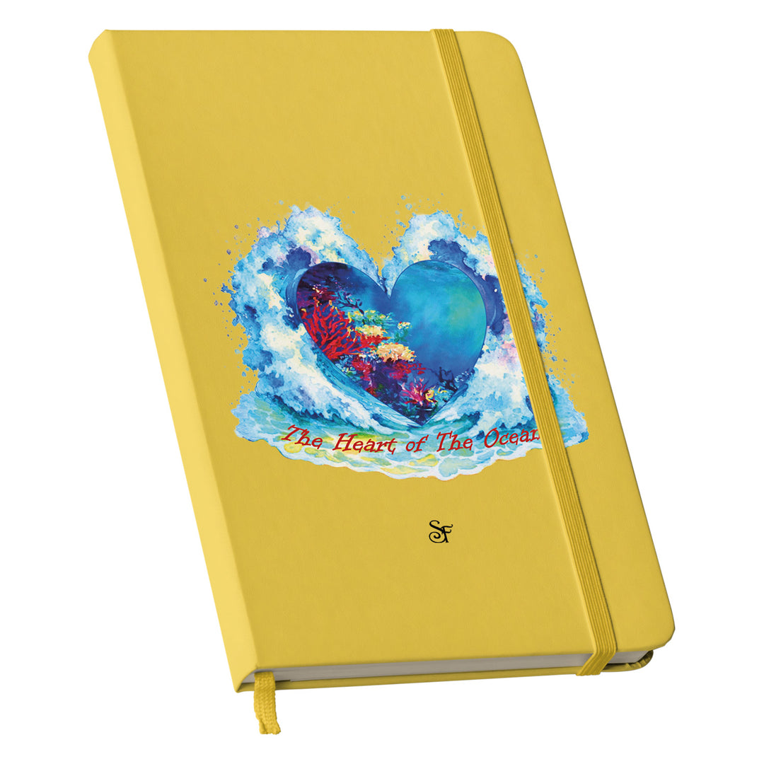 Taccuino The Heart of the Ocean in Winter dell'album Winter Fantasies From the World - Taccuini di SF Creator: copertina soft touch in 8 colori, con chiusura e segnalibro coordinati