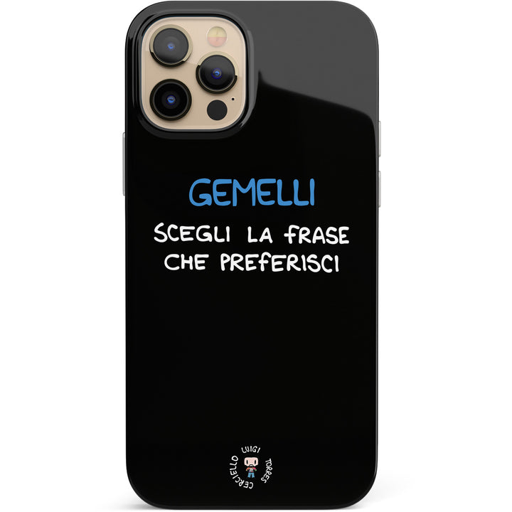 Cover Gemelli dell'album Segni Zodiacali 2024 di Luigi Torres Cerciello per iPhone, Samsung, Xiaomi e altri