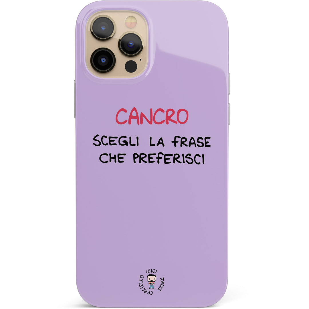 Cover Cancro dell'album Segni Zodiacali 2024 di Luigi Torres Cerciello per iPhone, Samsung, Xiaomi e altri