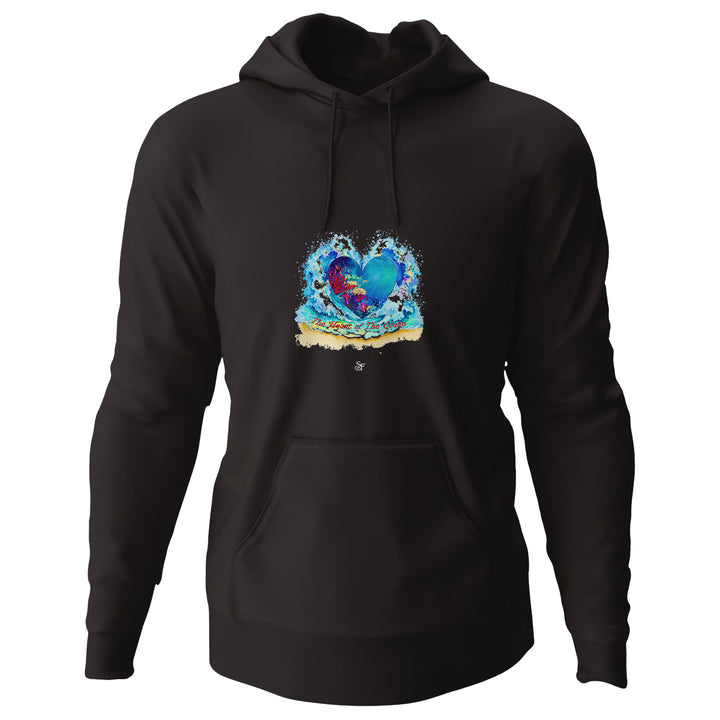 Felpa unisex The Heart of the Ocean in Winter dell'album Winter Fantasies From the World - Felpe di SF Creator con cappuccio senza zip, stile e comfort in un unico prodotto