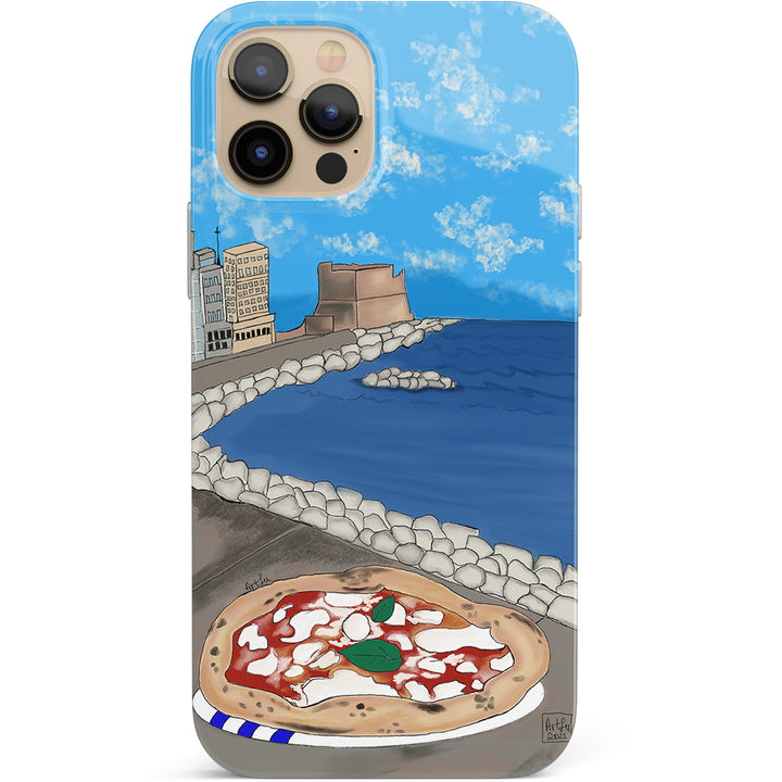 Cover Pizza dell'album Tutto è possibile dopo il caffè di Art Lu - food illustration per iPhone, Samsung, Xiaomi e altri