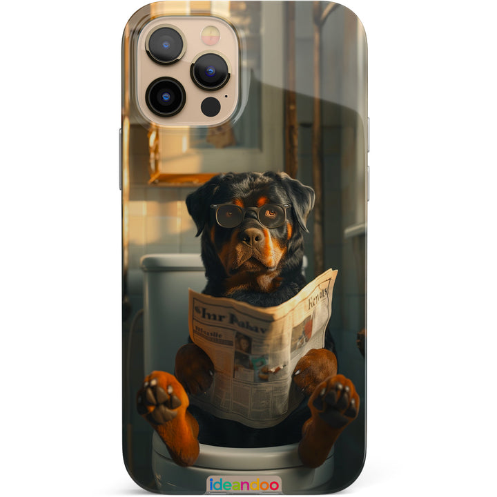 Cover Rottweiler in bagno dell'album Do not disturb di Ideandoo per iPhone, Samsung, Xiaomi e altri