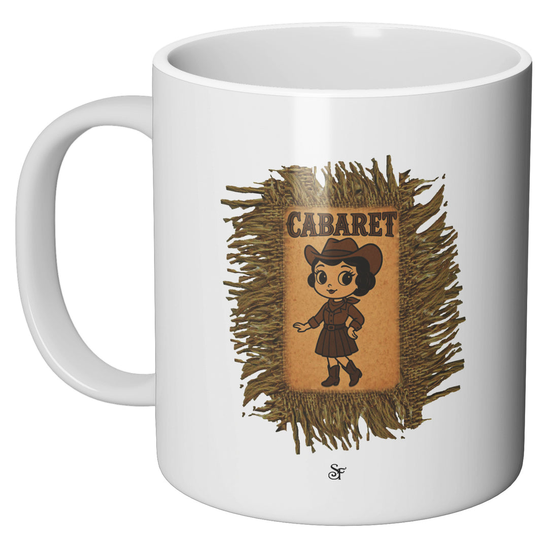 Tazza in ceramica Betty Western in Winter dell'album Winter Fantasies From the World - Tazze di SF Creator perfetta idea regalo