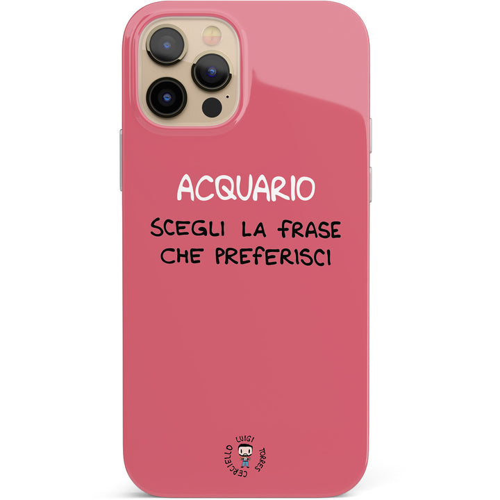 Cover Acquario dell'album Segni Zodiacali 2024 di Luigi Torres Cerciello per iPhone, Samsung, Xiaomi e altri