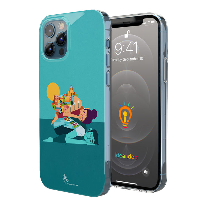 Cover Procida dell'album Viaggi Illustrati di Alessandra Loreti per iPhone, Samsung, Xiaomi e altri