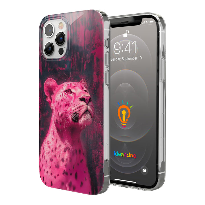 Cover Pantera Rosa dell'album Animali colorati di Ideandoo per iPhone, Samsung, Xiaomi e altri