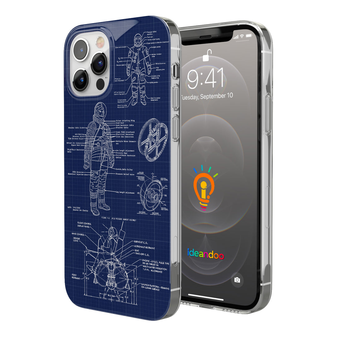 Cover Progetto Astronauta dell'album Progetti spaziali di Ideandoo per iPhone, Samsung, Xiaomi e altri