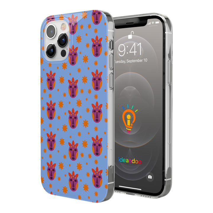 Cover Coprivolto tribù dell'album Pattern Africani di Ideandoo per iPhone, Samsung, Xiaomi e altri