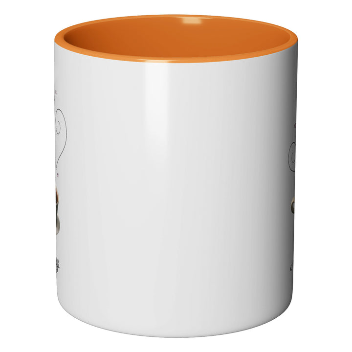 Tazza in ceramica Ora del caffè dell'album Creatività su ceramica di GiuliaEffe perfetta idea regalo