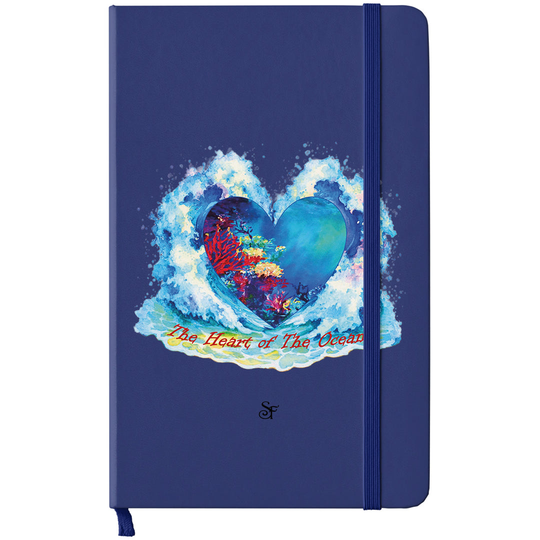 Taccuino The Heart of the Ocean in Winter dell'album Winter Fantasies From the World - Taccuini di SF Creator: copertina soft touch in 8 colori, con chiusura e segnalibro coordinati