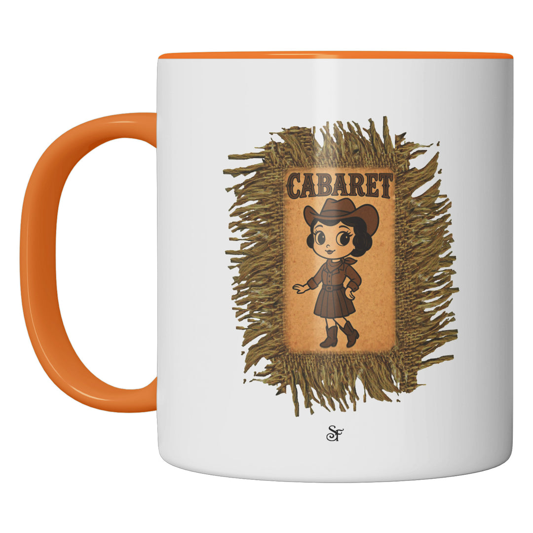 Tazza in ceramica Betty Western in Winter dell'album Winter Fantasies From the World - Tazze di SF Creator perfetta idea regalo