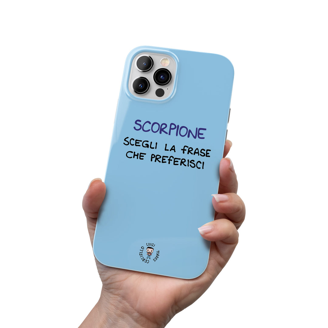 Cover Scorpione dell'album Segni Zodiacali 2024 di Luigi Torres Cerciello per iPhone, Samsung, Xiaomi e altri