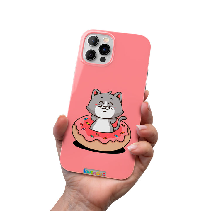 Cover Gatto Donut dell'album Donuts per tutti di Ideandoo per iPhone, Samsung, Xiaomi e altri