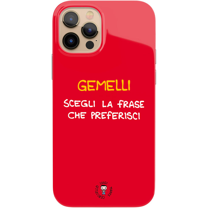Cover Gemelli dell'album Segni zodiacali 2023 di Luigi Torres Cerciello per iPhone, Samsung, Xiaomi e altri
