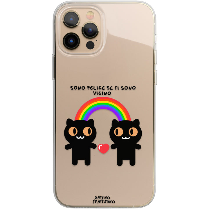 Cover Sono felice se ti sono vicino dell'album Gattino Innamoratino di Gattino Mattutino per iPhone, Samsung, Xiaomi e altri