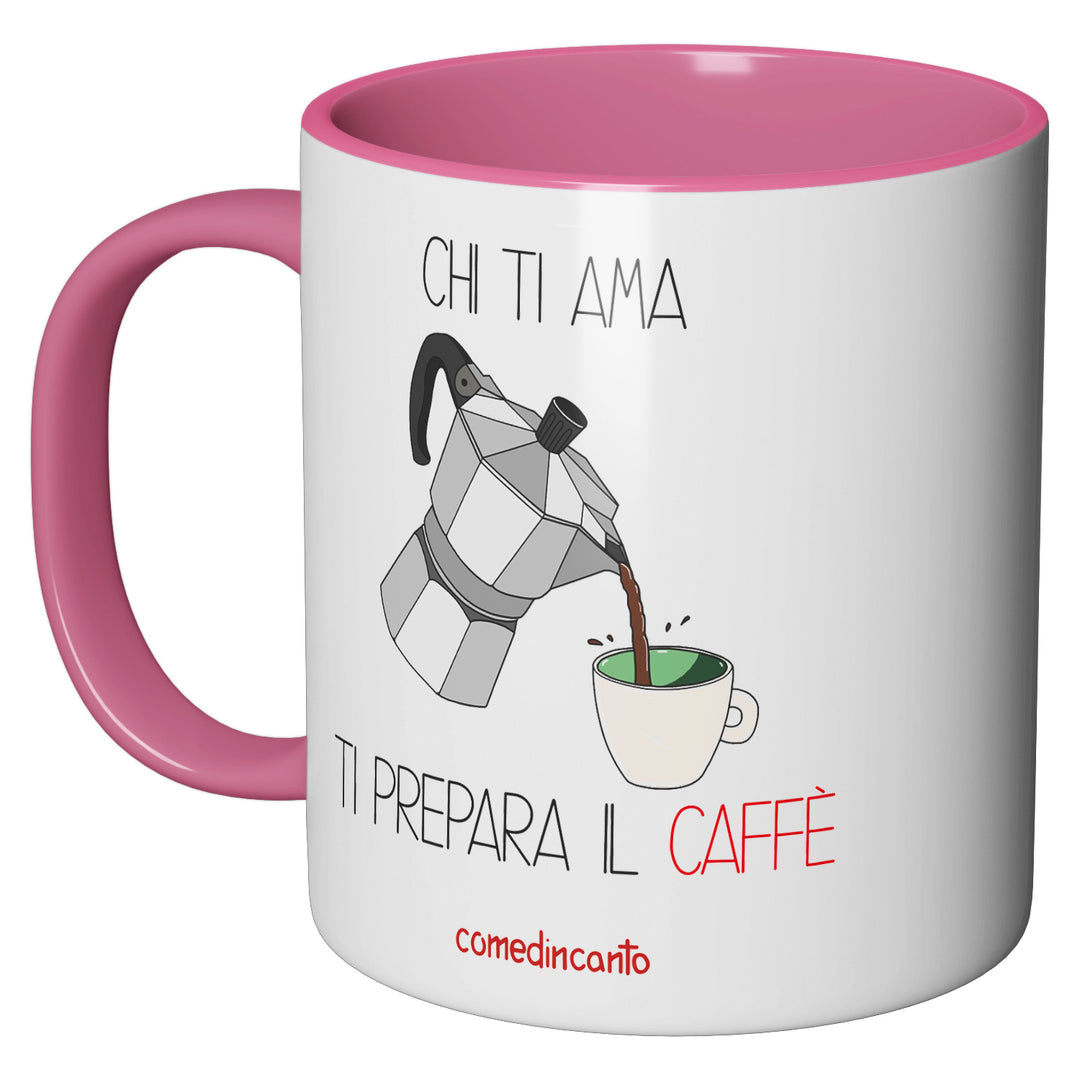 Tazza in ceramica Caffè dell'album Chi ti ama... di comedincanto perfetta idea regalo