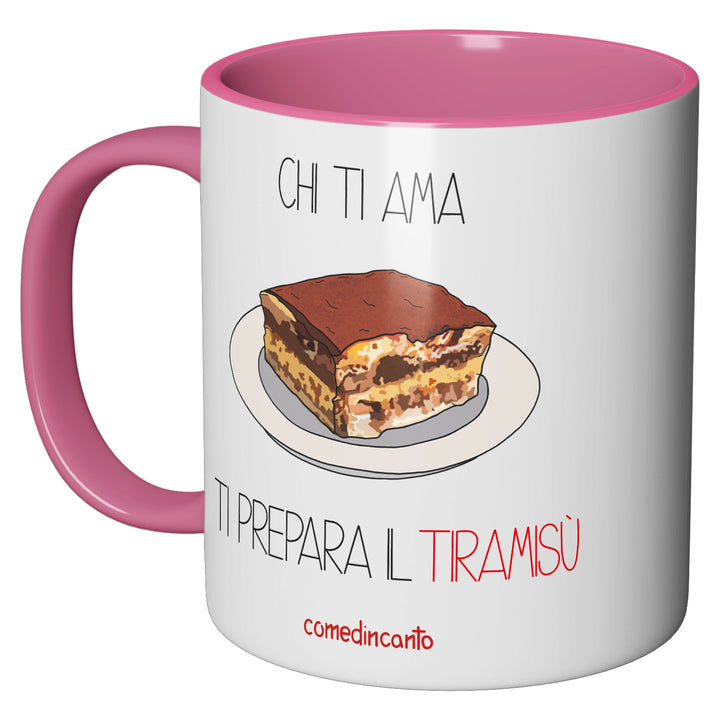 Tazza in ceramica Tiramisù dell'album Chi ti ama... di comedincanto perfetta idea regalo