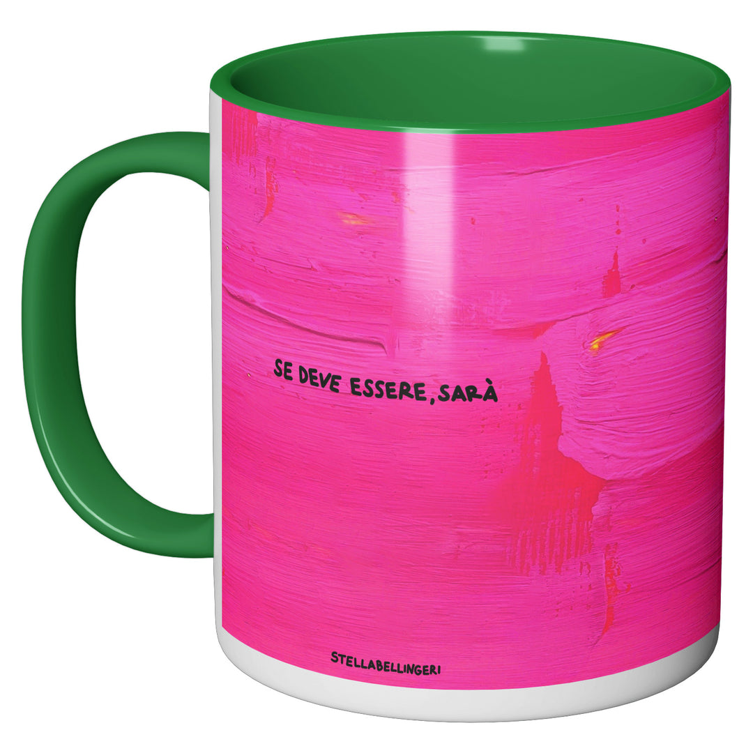 Tazza in ceramica Se deve essere, sarà dell'album Therapy mug di Stella Bellingeri perfetta idea regalo