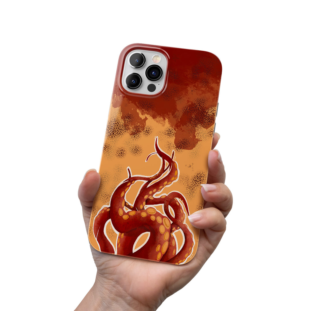 Cover Red tentacles dell'album Sticker effect di Rosa Seppia per iPhone, Samsung, Xiaomi e altri